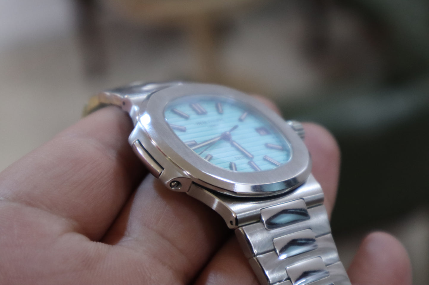 PATEK PHILIPPE 5711 - باتيك فيليب باتيك تيفاني اعلى كواليتي طبق الأصل  (السعر بالاردني 600دينار واصلة لعمان)