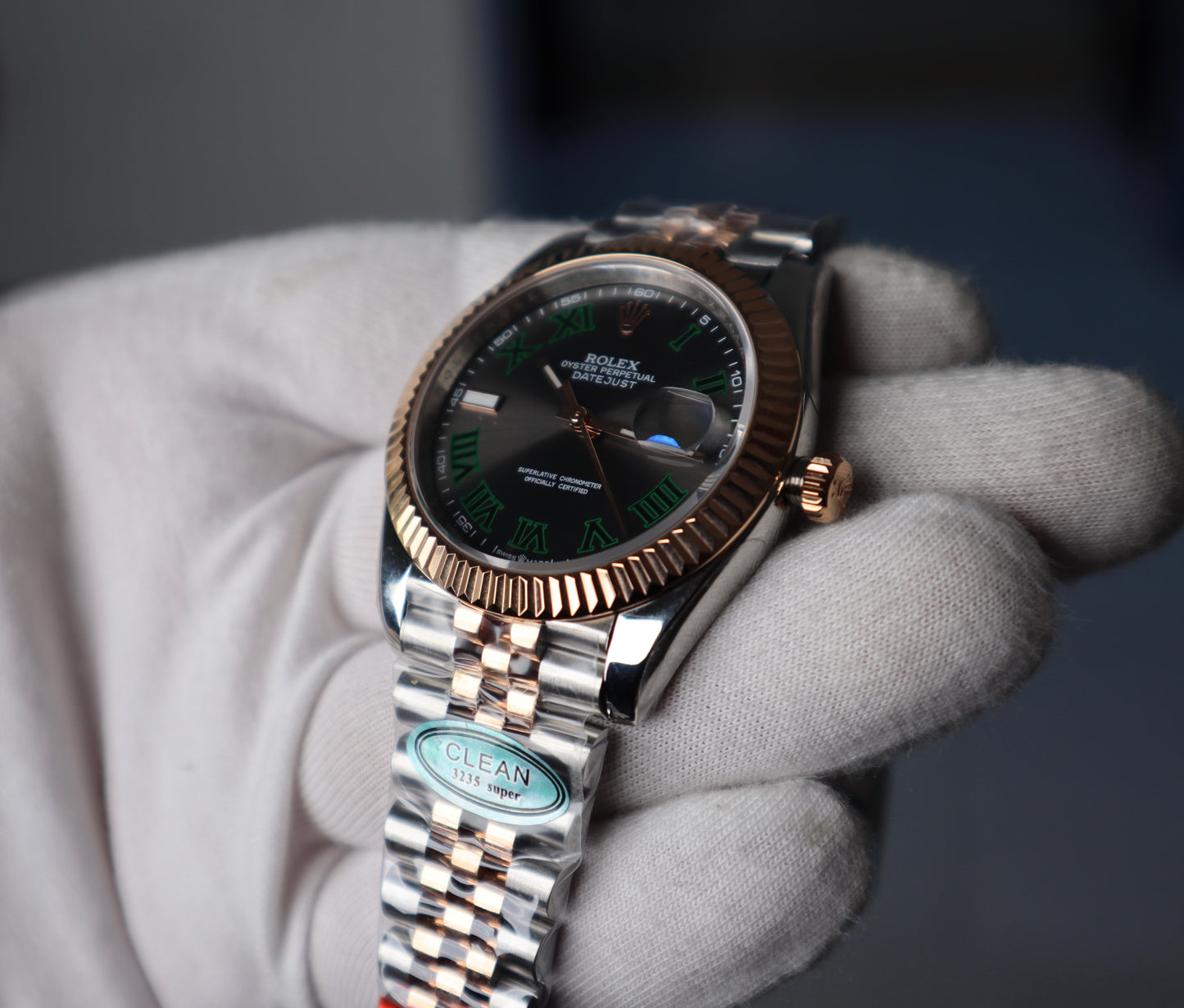 Rolex DateJust wimbledon - Clean - دايت جست ويمبلدون كلين حبه واحده