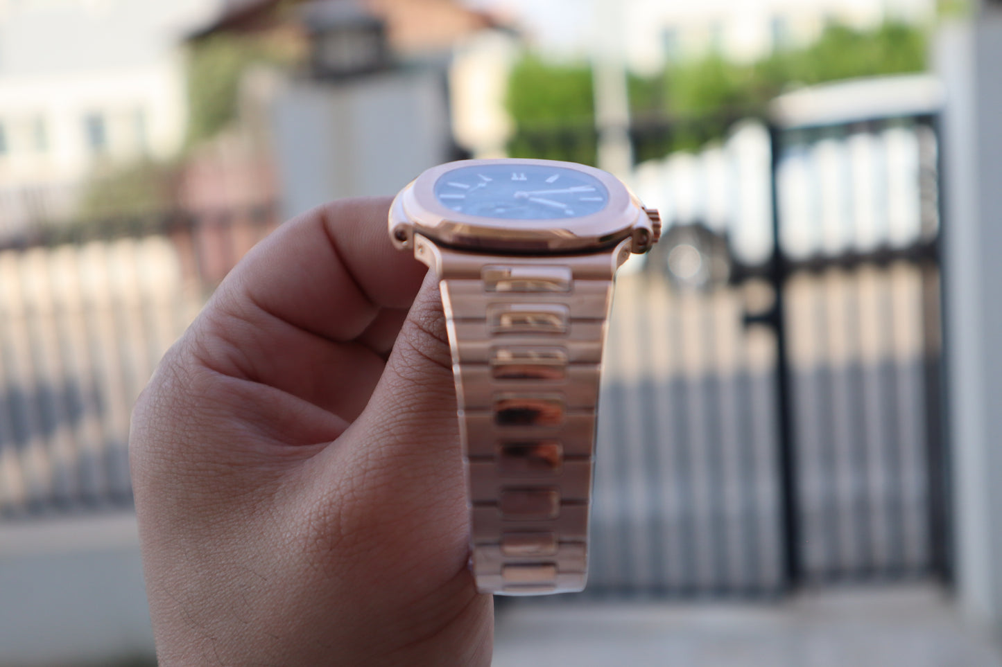 باتيك فيليب نوتلس 5712 روز جولد - كلين طبق الأصل فينيشنج عال جدا