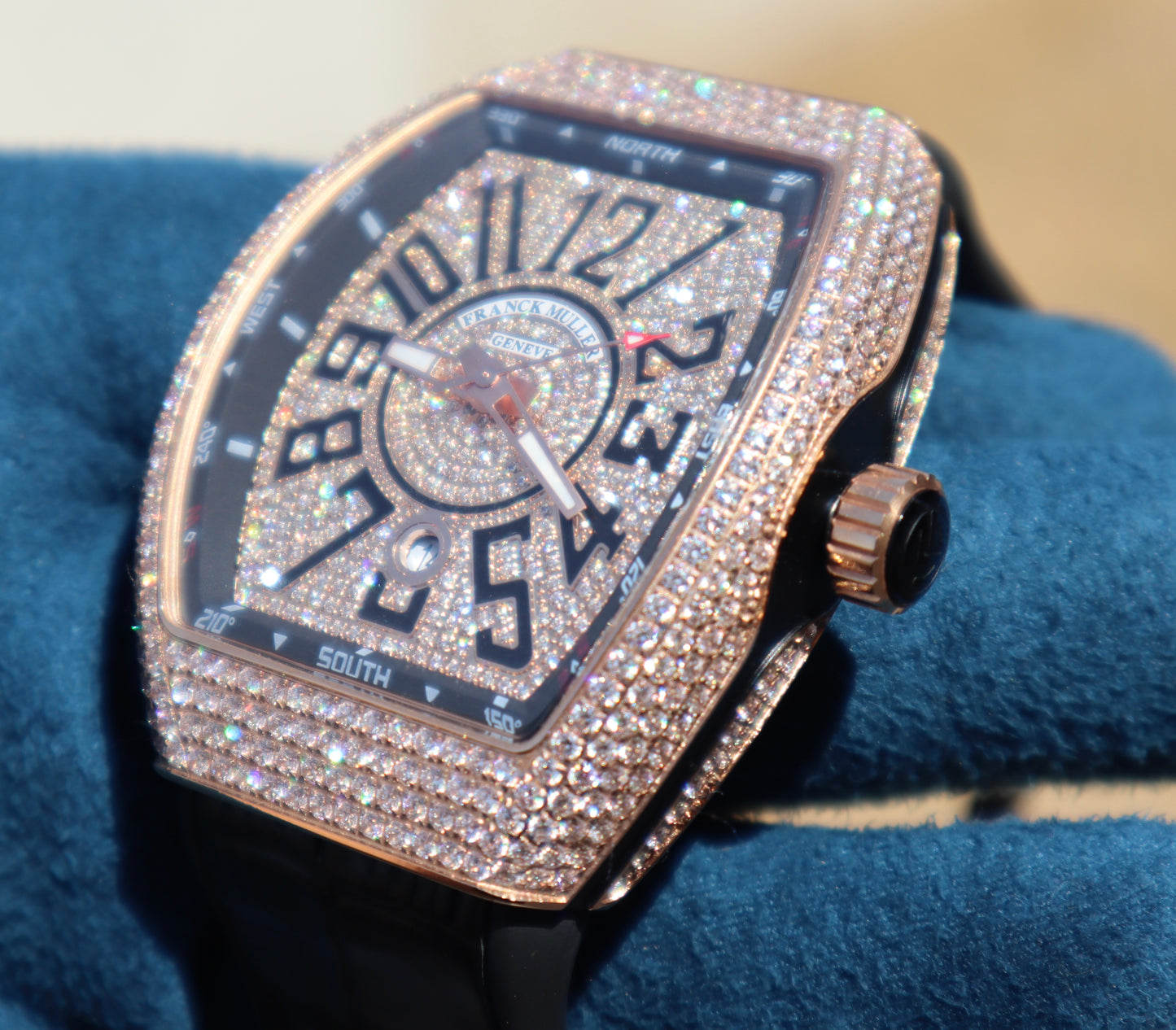 Frank muller- فرانك مولر روزجولد دايموند كلين