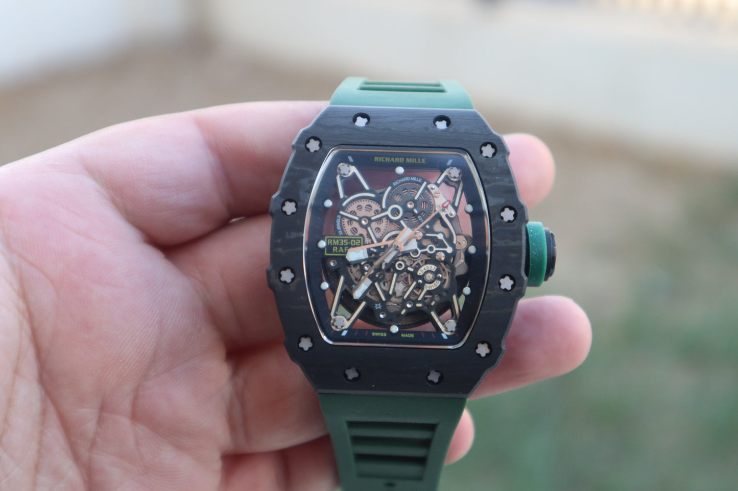 RM 35-02 RAFA - ريتشارد ميل اصدار ليميتد رافايل نادال لون ارمي