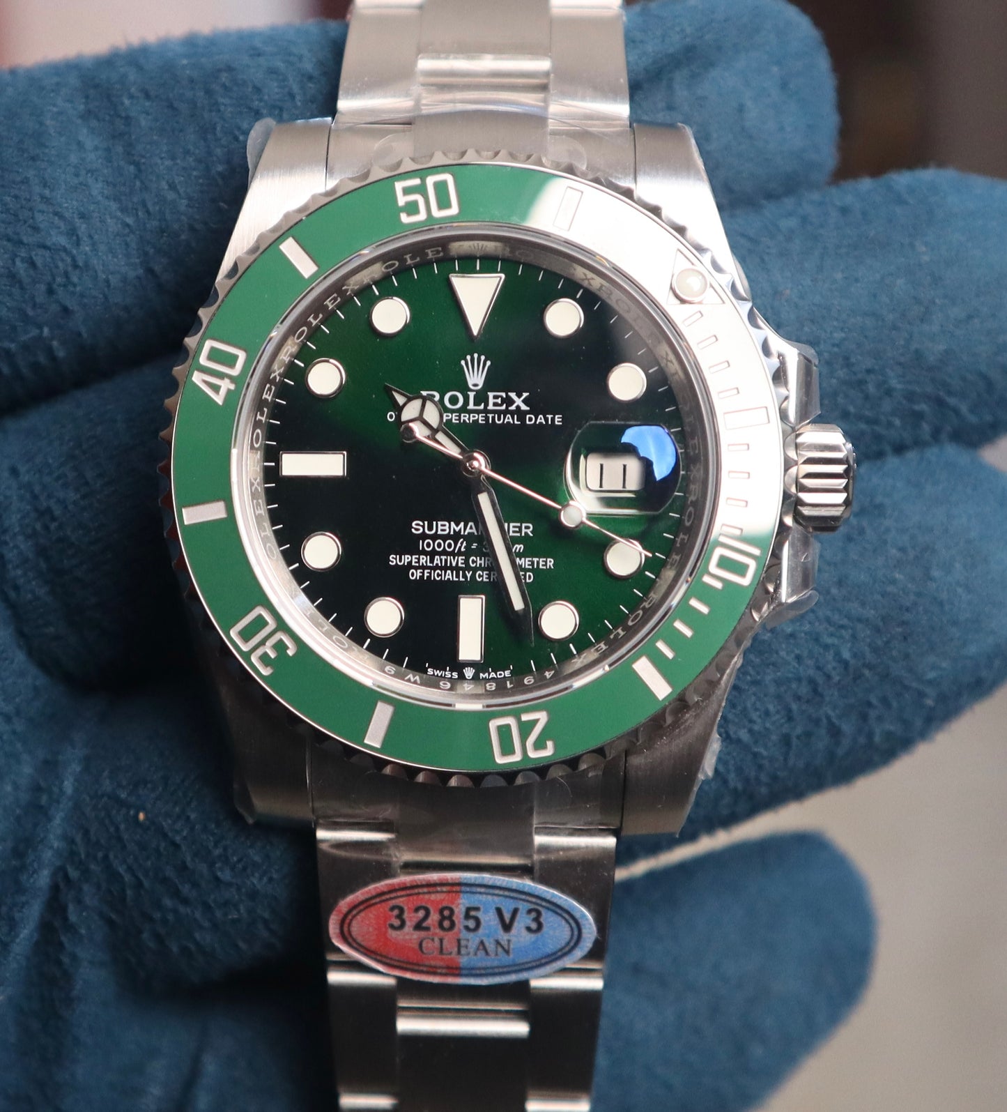 رولكس سابمارينر هالك - كلين طبق الأصل ماكينة سويسري