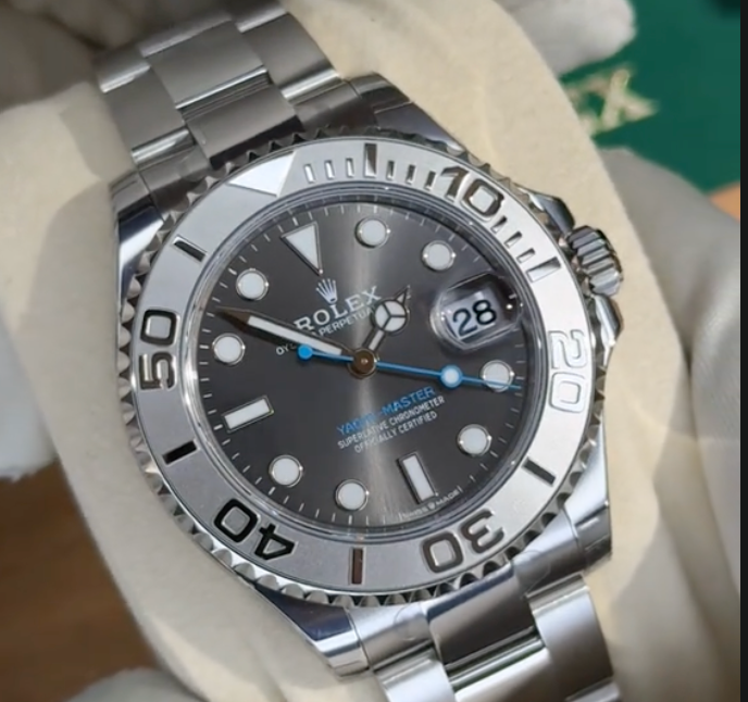 40 mm رولكس يخت ماستر ستانلس ستيل وبلاتينيوم