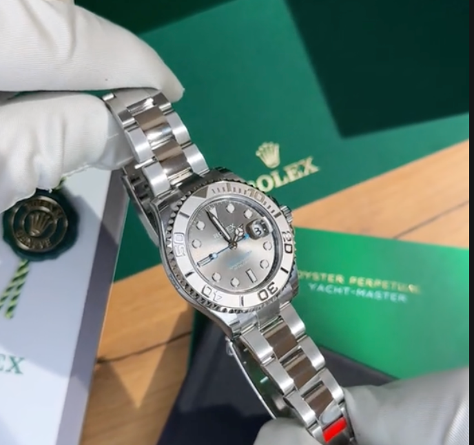 40 mm رولكس يخت ماستر ستانلس ستيل وبلاتينيوم