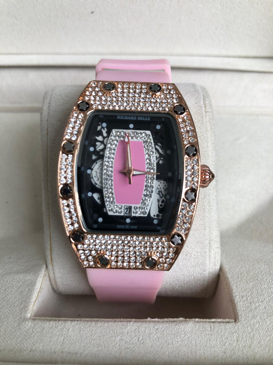 RICHARD MILLE WATCH   :   ساعة ريتشارد ميل وردي