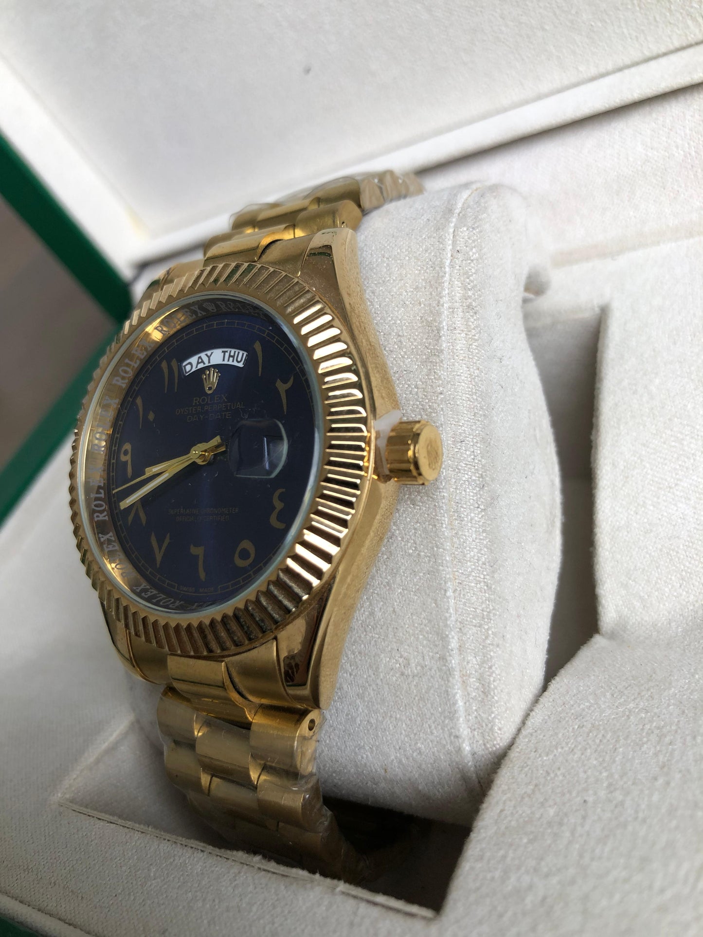 ROLEX WATCH   :  ساعة رولكس داي دايت عربي