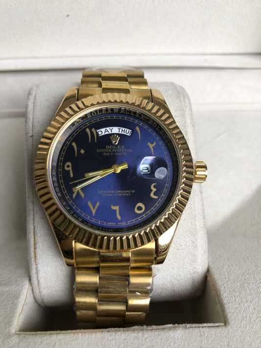 ROLEX WATCH   :  ساعة رولكس داي دايت عربي