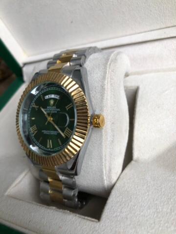 ROLEX WATCH   :  ساعة رولكس اويستر اخضر