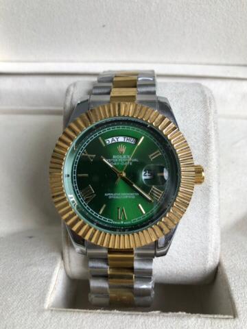 ROLEX WATCH   :  ساعة رولكس اويستر اخضر