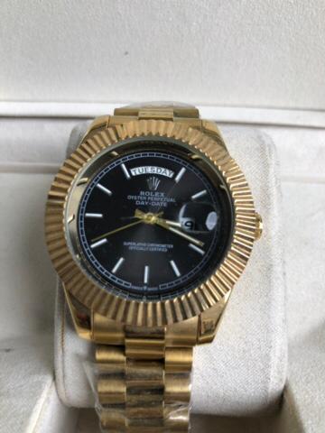 ROLEX WATCH   :  ساعة رولكس اويستر ذهبي