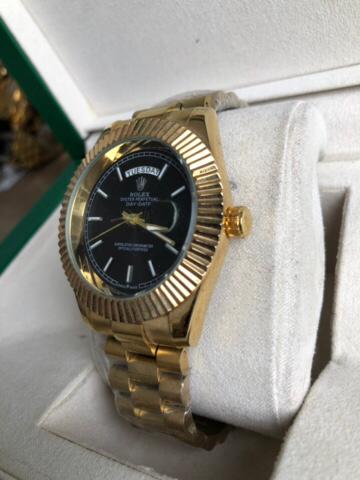 ROLEX WATCH   :  ساعة رولكس اويستر ذهبي