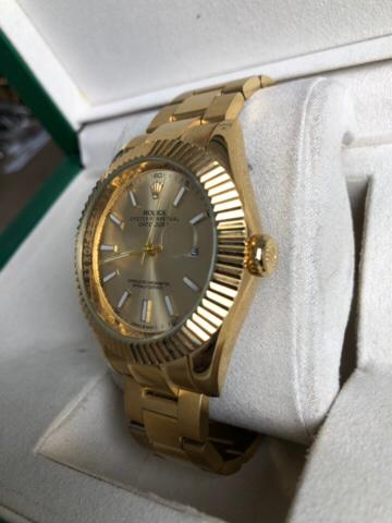 ROLEX WATCH   :  ساعة رولكس داي جست ذهبي