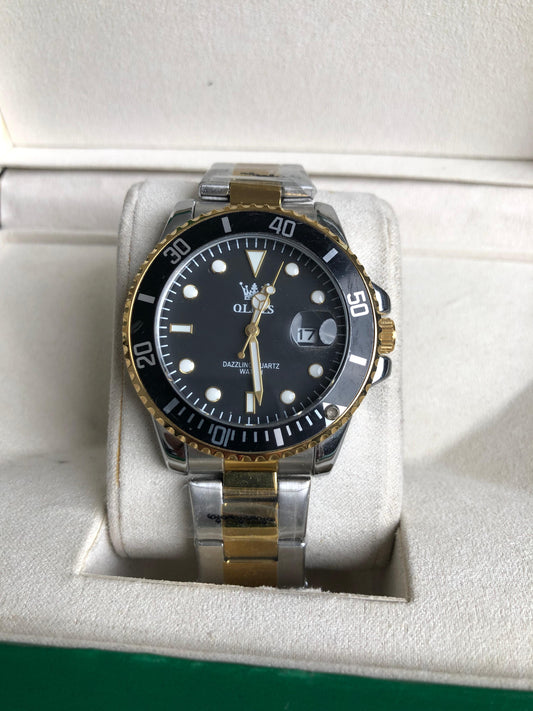 OLEVS WATCH 2   :  ساعة اوليفز اسود