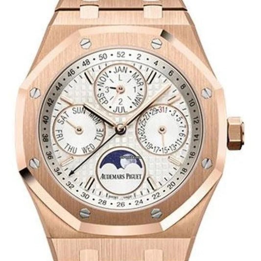 AP Calendar RoseGold 41 mm(كلين تايتل)