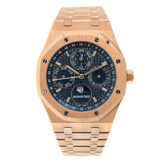AP Royal Oak Calendar rose gold 41 mm - Clone - قطعة واحدة