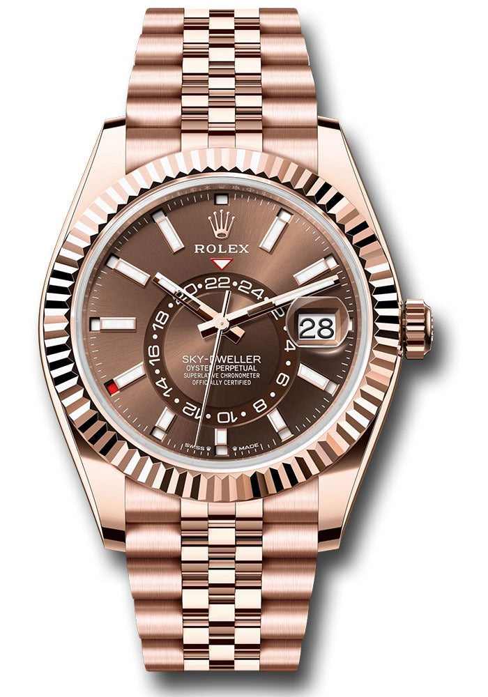 42 mm السعر بالاردني ٣٠٠ دينار رولكس سكاي دولر روز جولد سوبر كواليتي