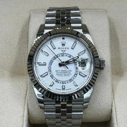 42 mm رولكس سكاي دولر فضي - كلين تايتل  قطعة واحدة فقط