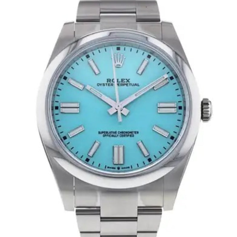 Rolex oyster perpetual Tiffany - متوفر قطعتين جراند ماستر