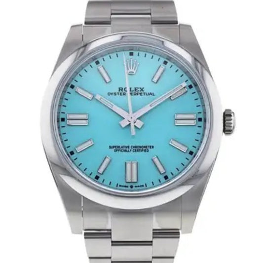 Rolex oyster perpetual Tiffany - متوفر قطعتين جراند ماستر