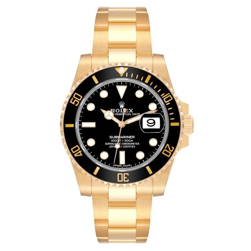 Rolex Submariner Yellow Gold - قطعة واحدة كلين