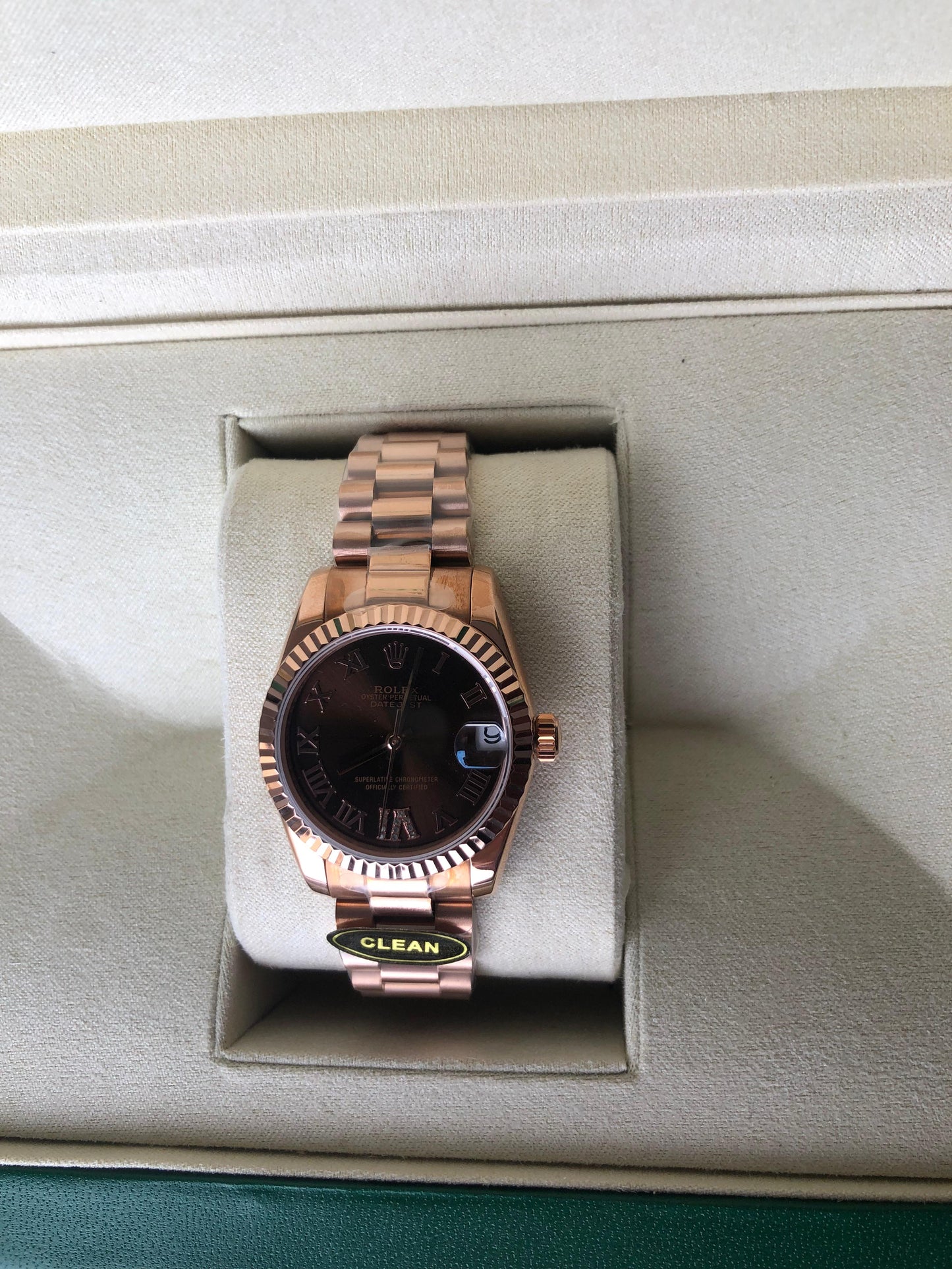 السعر ٥٥٠ دينار Rolex Datejust Lady  رولكس ديت جست نسائيه