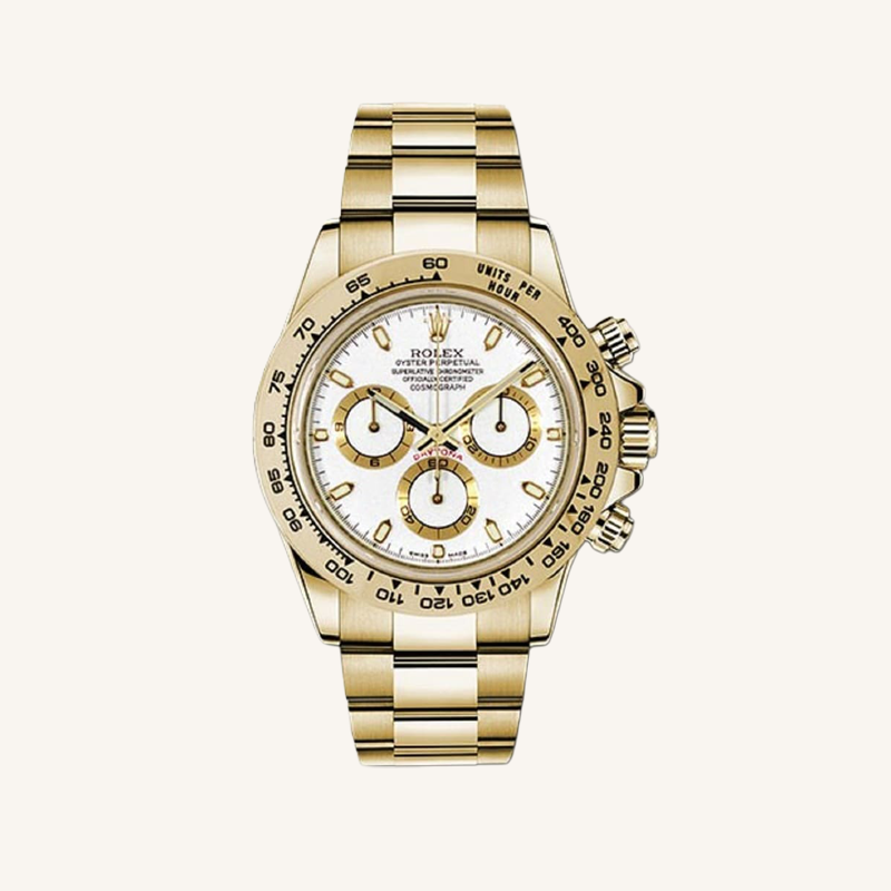 Cosmograph Daytona Yellow Gold – White Dial