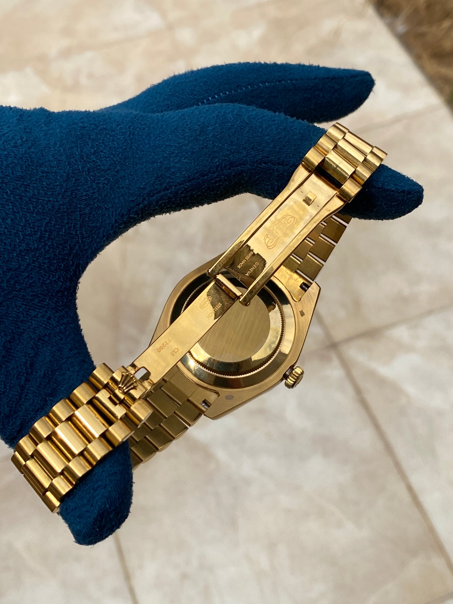 روليكس دايت جست ذهب اصفر - جراند ماستر ماكينة اوتوماتيك