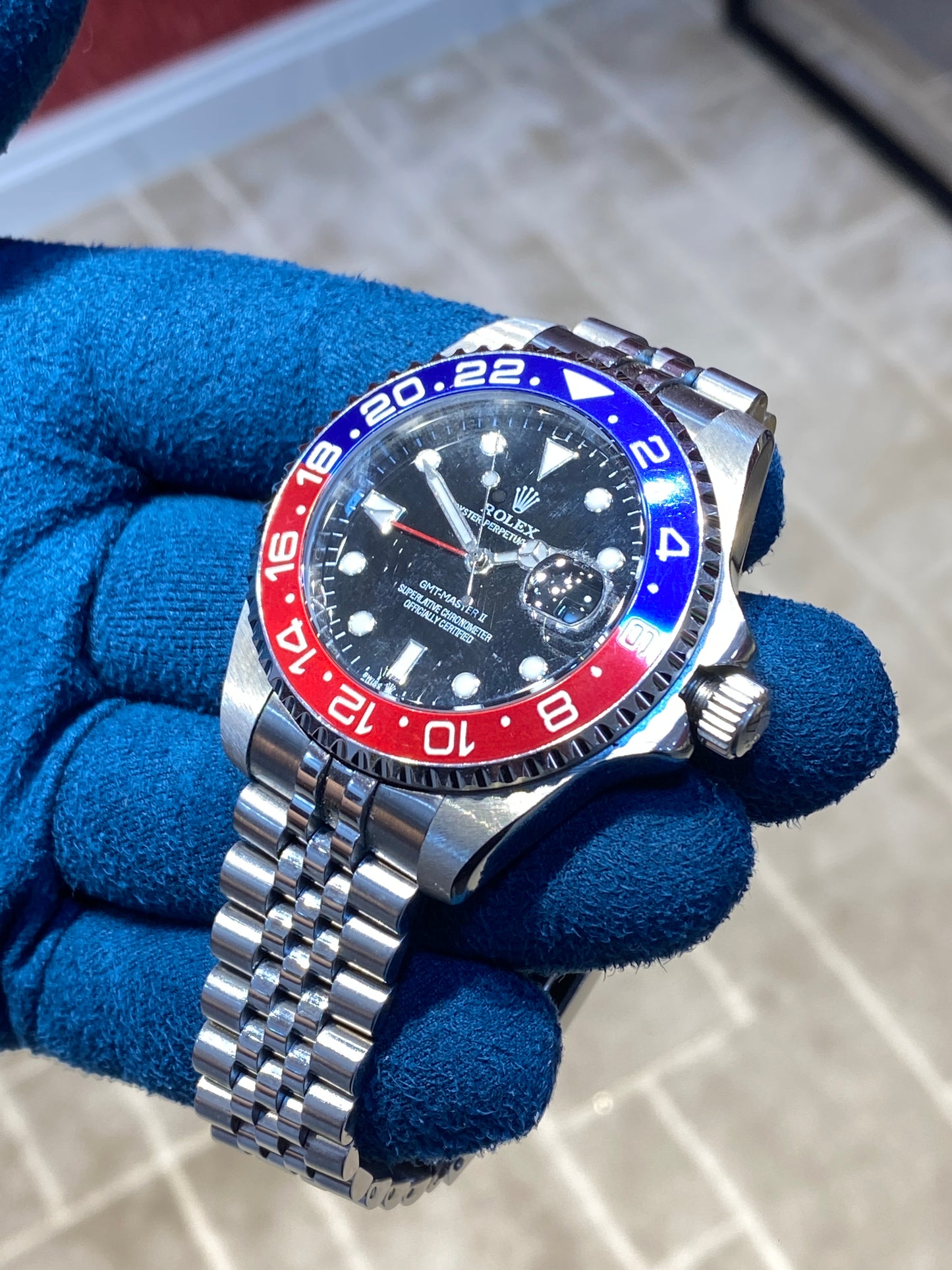 روليكس جي ام تي ببسي - جراند ماستر ماكينة اوتوماتيك (قطعة واحدة)