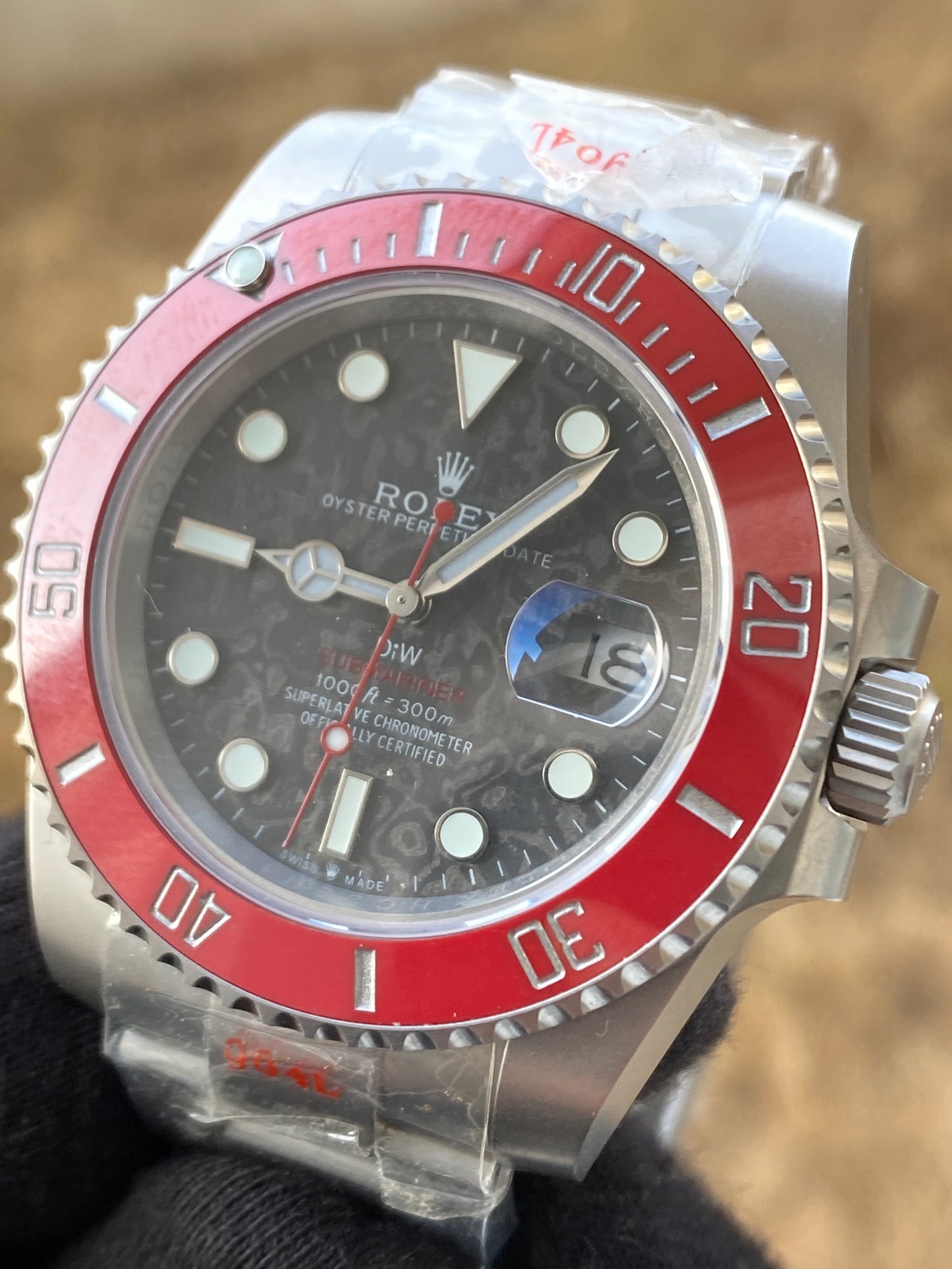 Rolex Submariner DIW - اصدار خاص قطعة واحدة كلين طبق الأصل ماكينة سويسري
