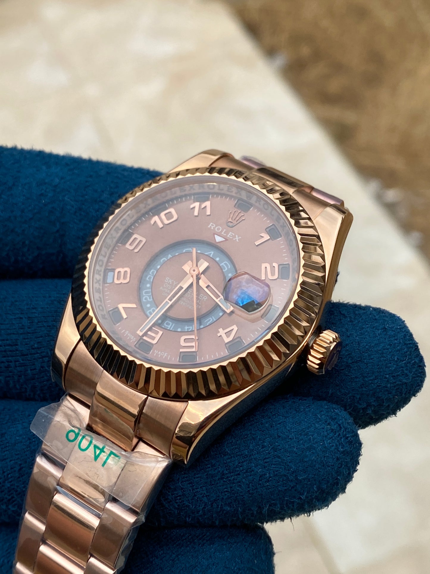 روليكس سكاي دولر فول روز جولد - جراند ماستر ماكينة اوتوماتيك (Copy)