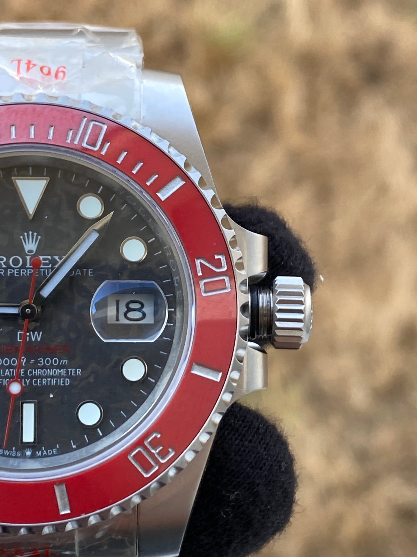 Rolex Submariner DIW - اصدار خاص قطعة واحدة كلين طبق الأصل ماكينة سويسري
