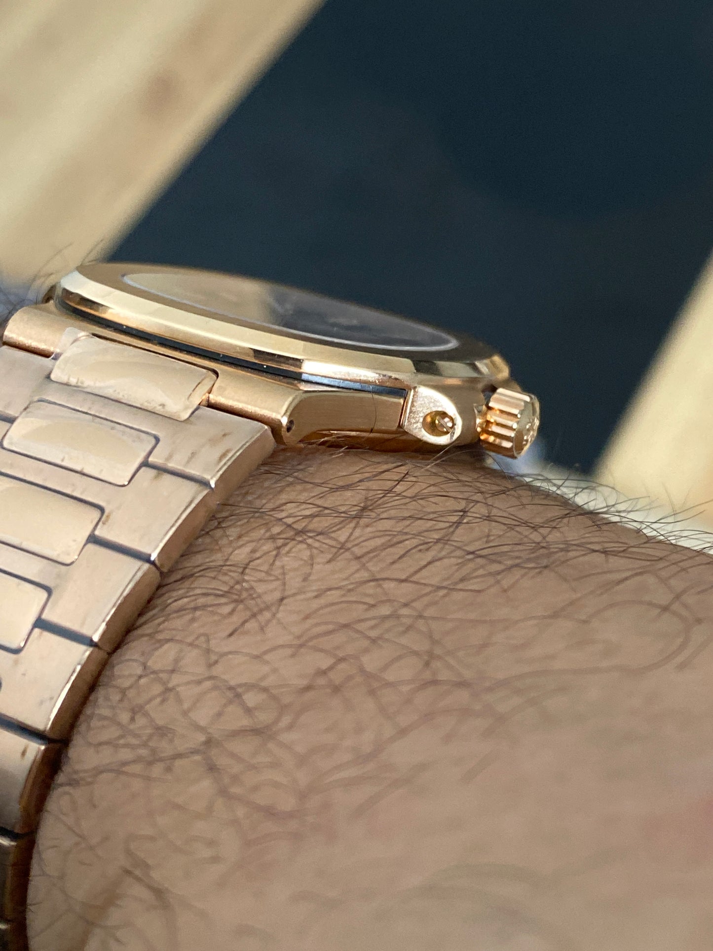 PATEK PHILIPPE 5711 Rose gold- clean  السعر مليون