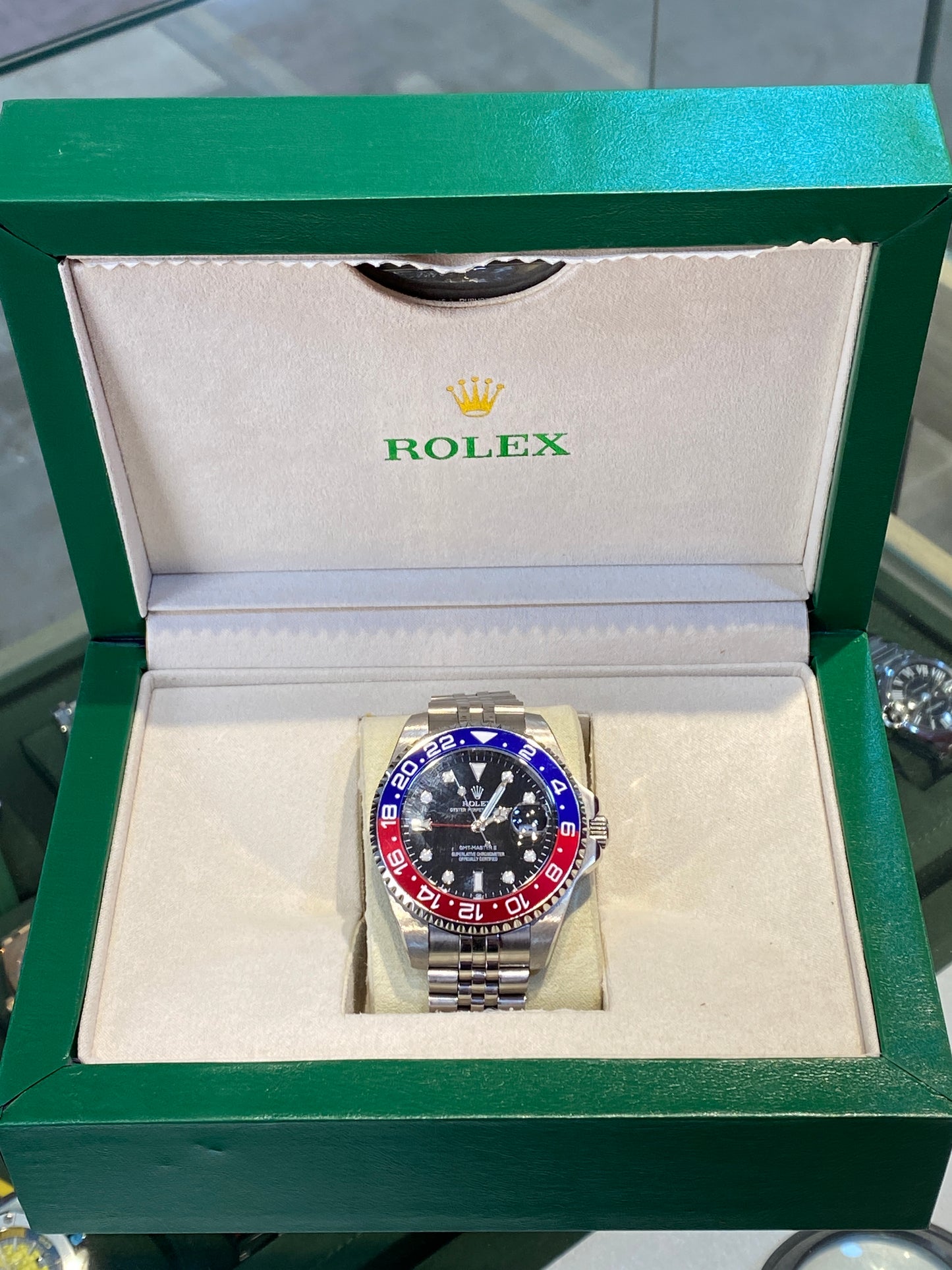 روليكس جي ام تي ببسي - جراند ماستر ماكينة اوتوماتيك (قطعة واحدة)