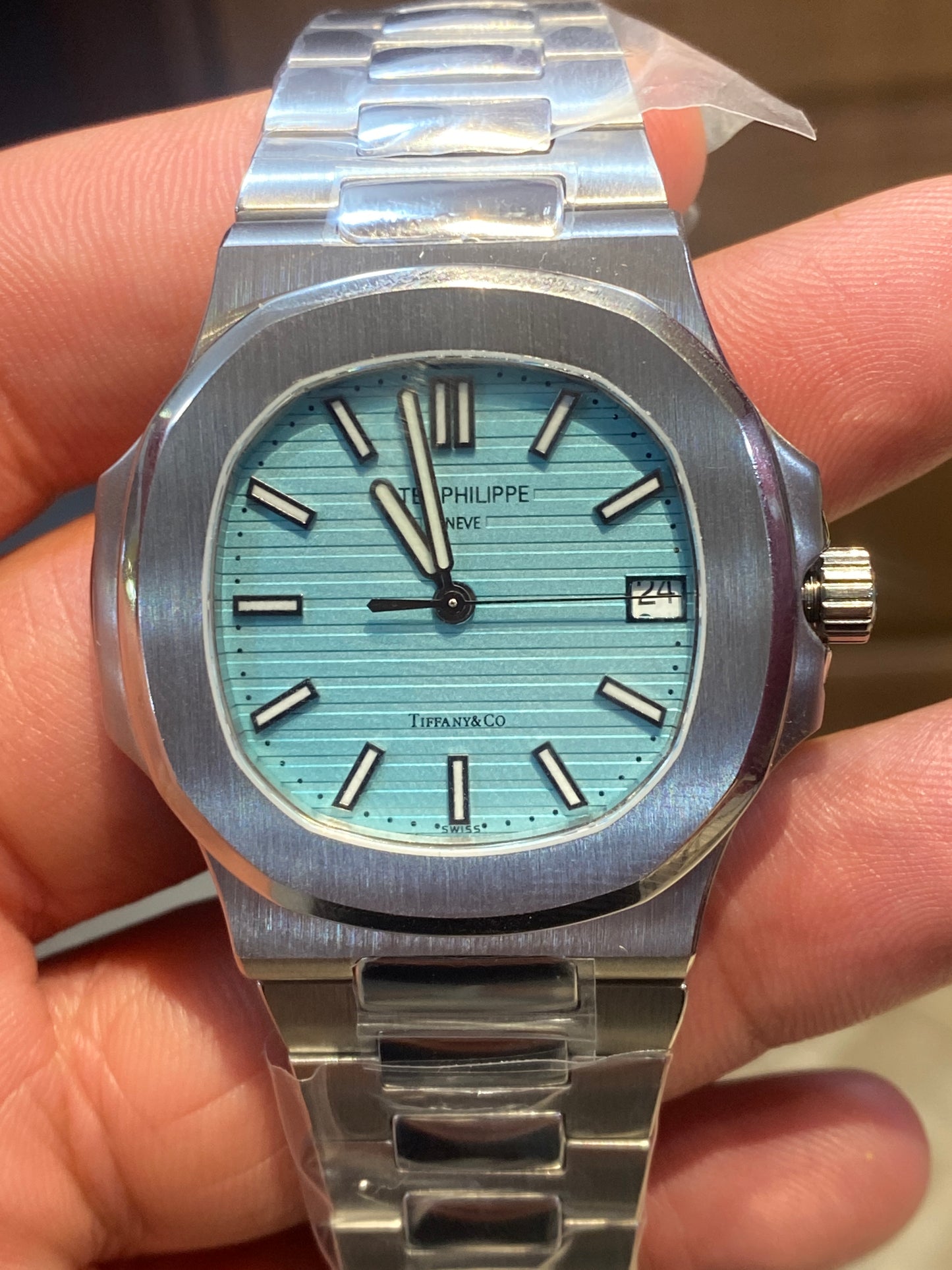 باتيك فيليب تيفاني بلو كلين - حبة واحدة فقط