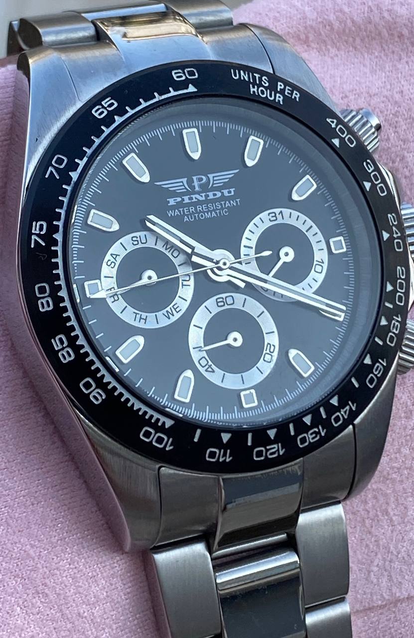 40  mm بيندو توايلايت اصلية عالية الجودة مكينه حفر لون اسود