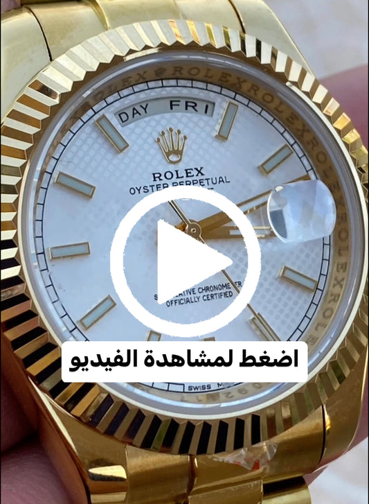 ساعه رولكس داي جست ذهبي مستعمله بحاله الجديد