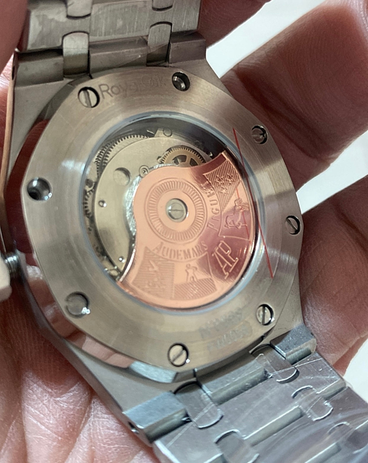 AP Royal Oak  titanium 41 mm (كلين تايتل)
