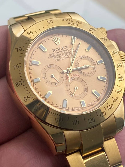 43 mm رولكس دايتونا فل جولد