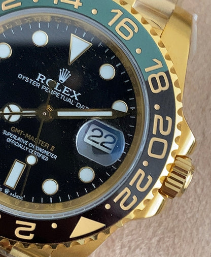 رولكس جي ام تي ماستر كلين طبق الاصل لا تميز عن الاصلية - حركة ماكينة مطابقة