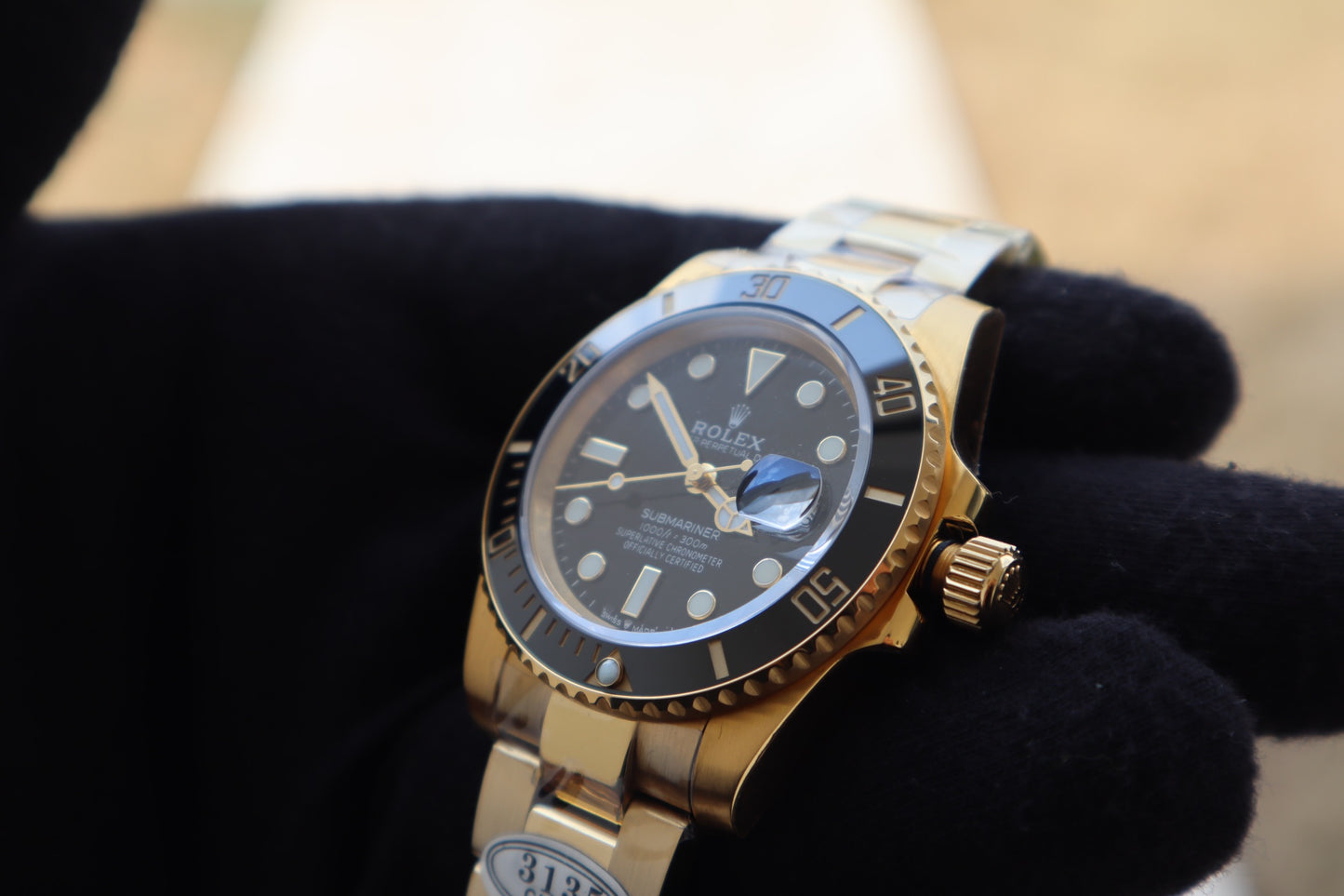 Rolex Submariner Yellow Gold - قطعة واحدة كلين