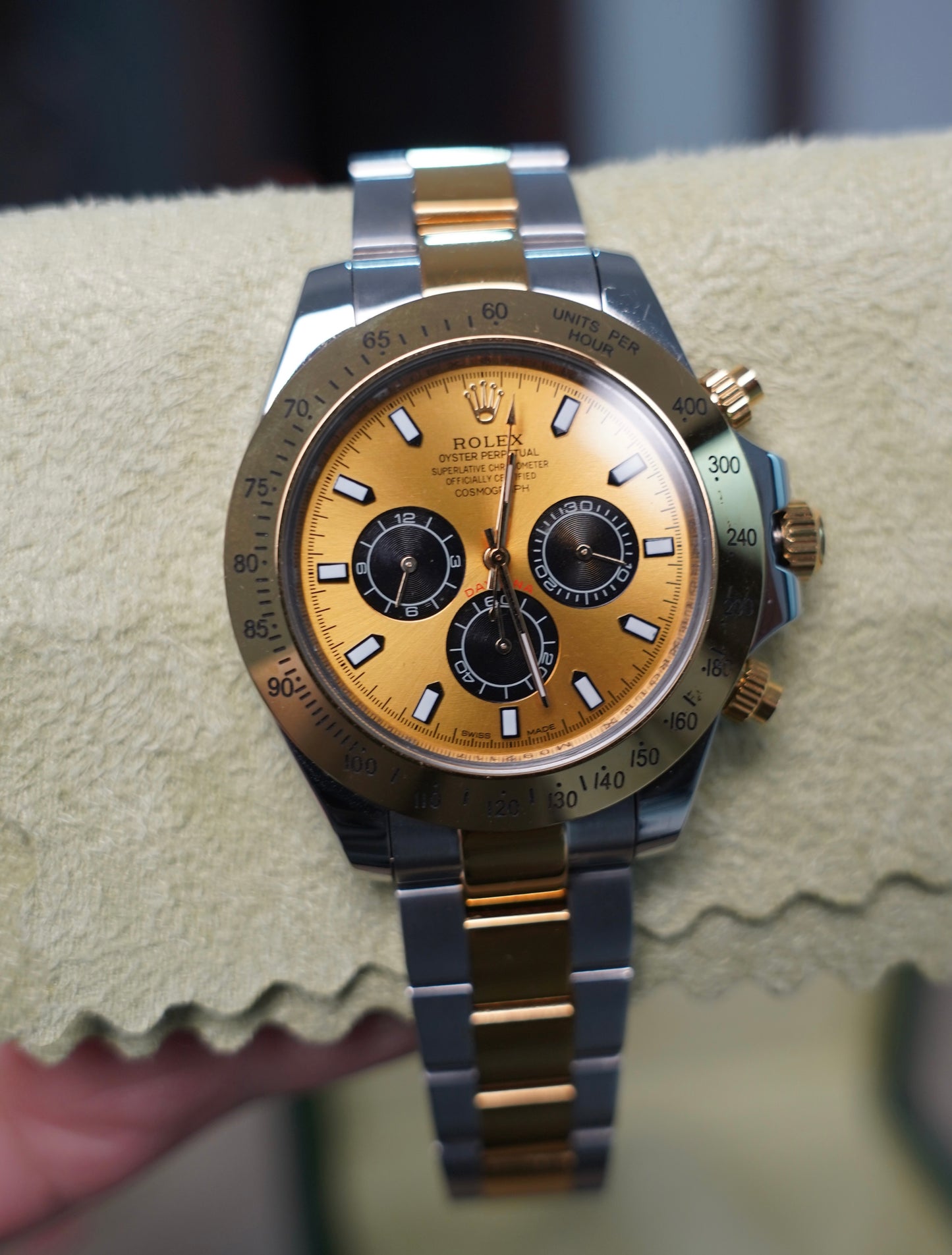 40 mm رولكس دايتونا كوزمو جراف ذهبي سوبر كواليتي