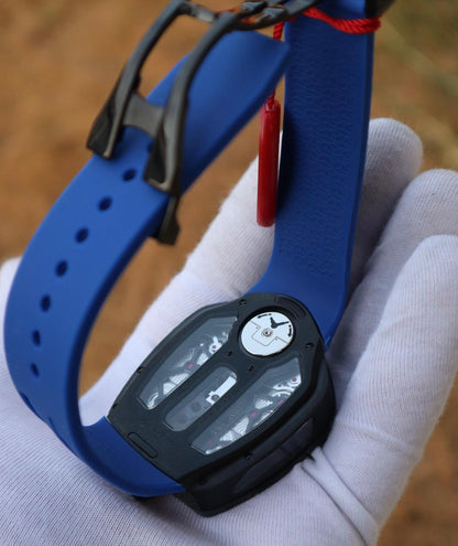 Jacob & Co - جاكوب بوجاتي شيريون كلين ستراب كحلي