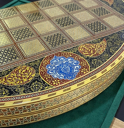 اكبر طاولي في العراق - طاولي و شطرنج صناعة يدوية تم صناعة قطعة واحدة فقط