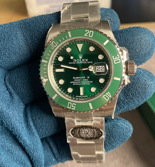 رولكس سابمارينر هالك ٢٠٢٠ - سيريال نمبر حقيقي ماكينة سويسري و بيزل سيراميك نفس المستخدم في رولكس الاصلية