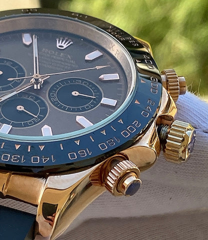 رواكس رولكس دايتونا شوكليت  ٢٠٢٤   مستعملة بحالة الجديد ماكينة سويسري