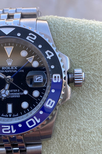 رولكس باتمان اسود و ازرق