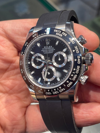 رولكس دايتونا كوزموغراف كلين طبق الأصل ربر