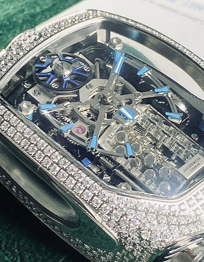 جاكوب اند كو بوجاتي ٢٠٢٥ فول دايموند - تشطيب الساعة عالي طبق الأصل - لوحدك لابسها في العراق