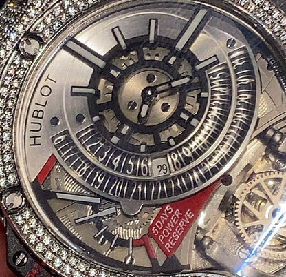 هوبلوت بيج بانج فلوتيمج توربيون - اول حبة في الاردن موديل ٢٠٢٥ (السعر بالدينار الاردني ٦٠٠)