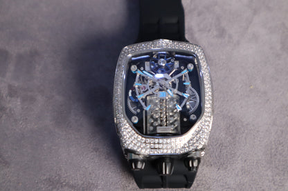 جاكوب اند كو بوجاتي شيرون فول دايموند - ماكينة سويسري توربيون